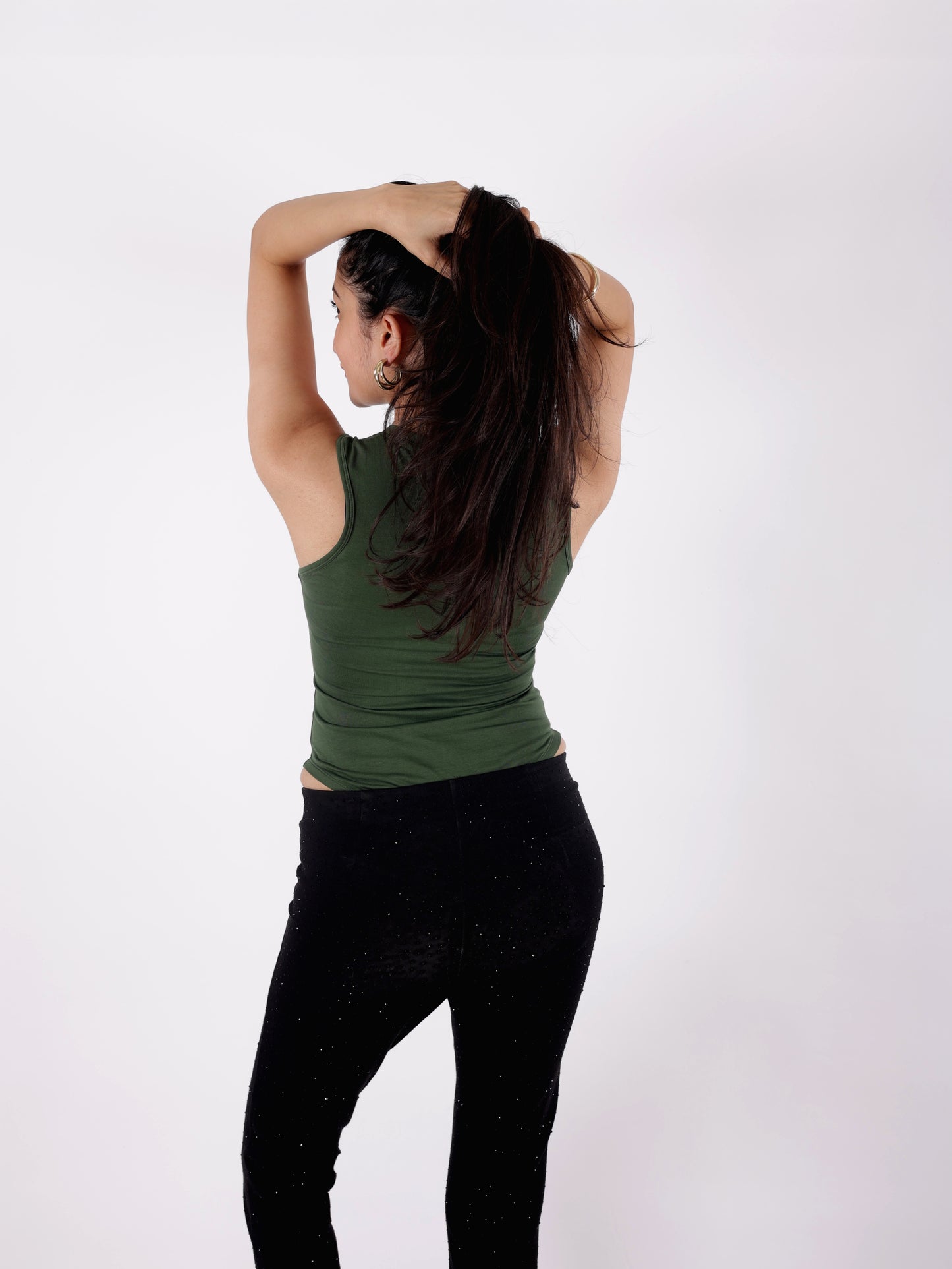 Bottle Green Bodysuit