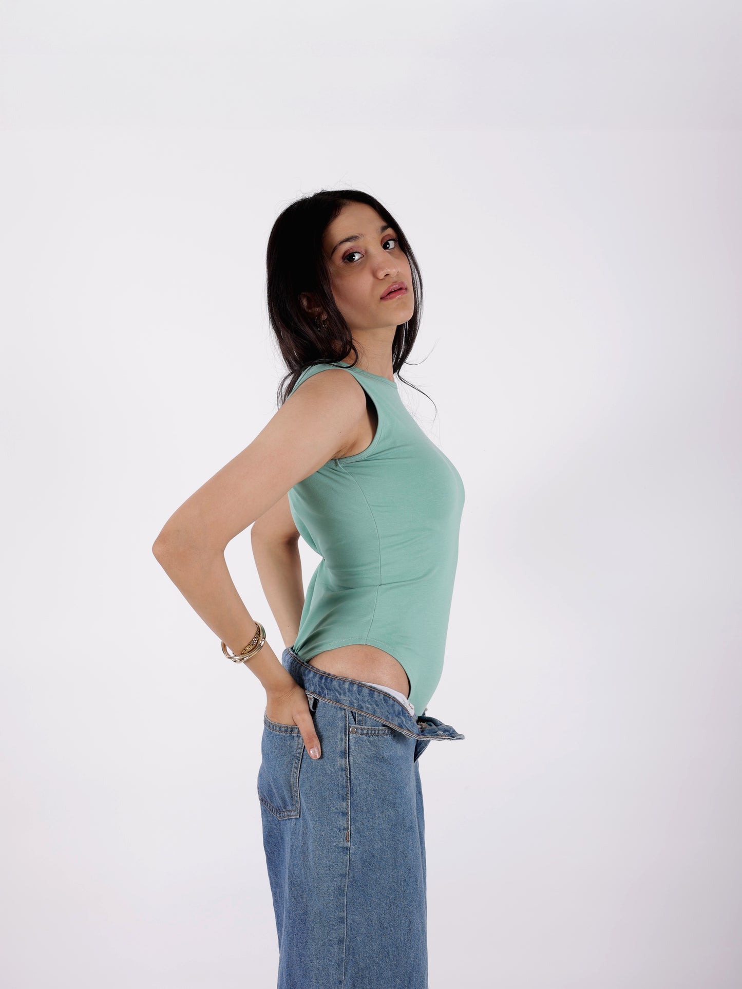Sage Green Body Suit