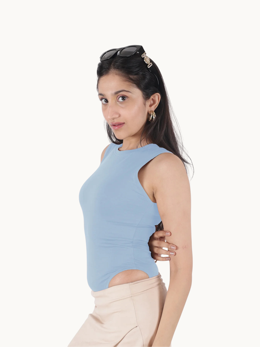 Sky Blue Body Suit