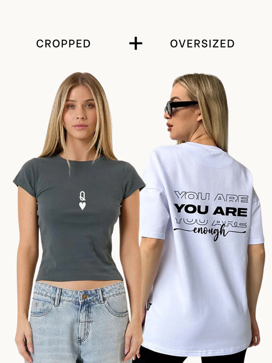 You are enough gal + Just queeinn