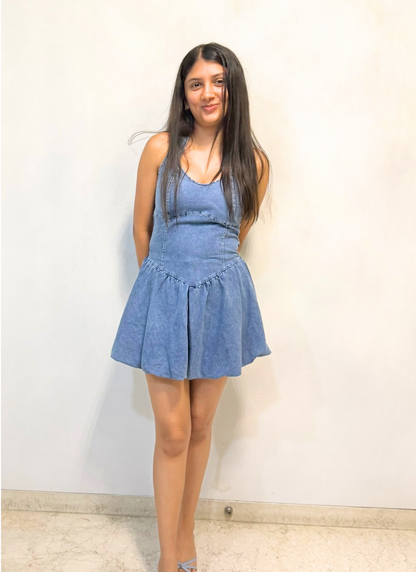 IT girl denim dress
