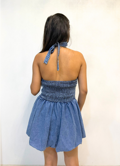 IT girl denim dress