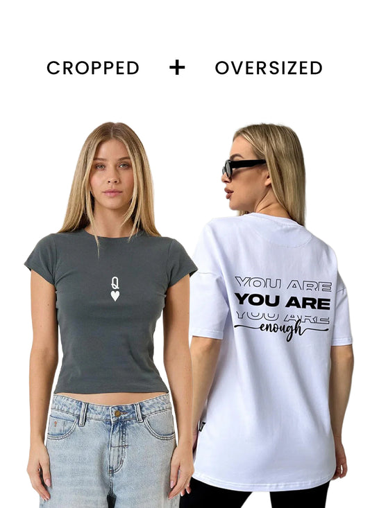 You are enough gal + Just queeinn